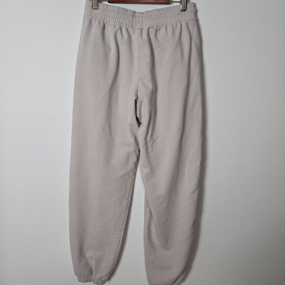Athleta Size XXS Retroterry Mid-Rise Jogger Pants Pull-On Terry Tan - Picture 4 of 11
